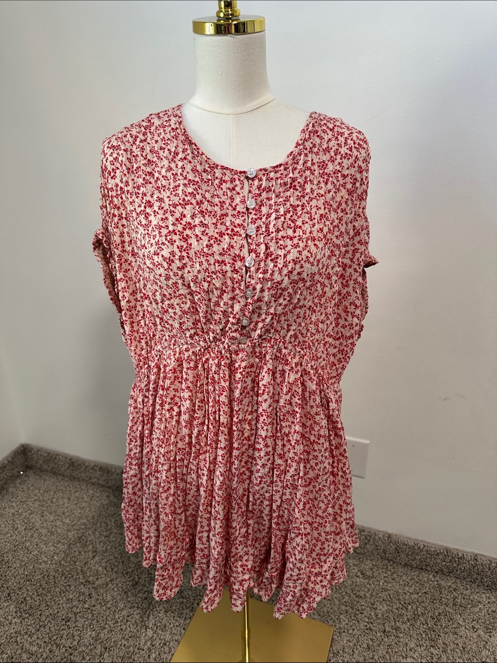🧁 Free People Oversized Mini Dress